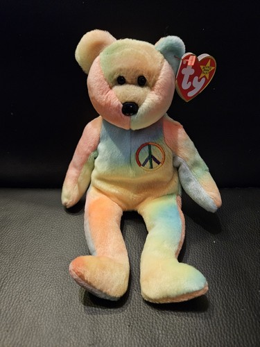 Beanie baby peace bear great - peace, *great