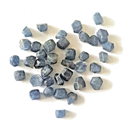 10pcs natural blue sapphire - 10pcs,