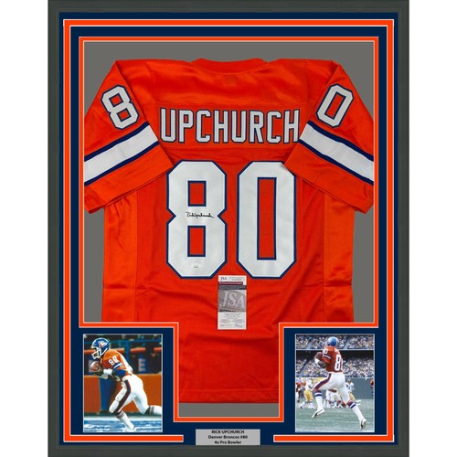 Framed autographed signed rick - framed,