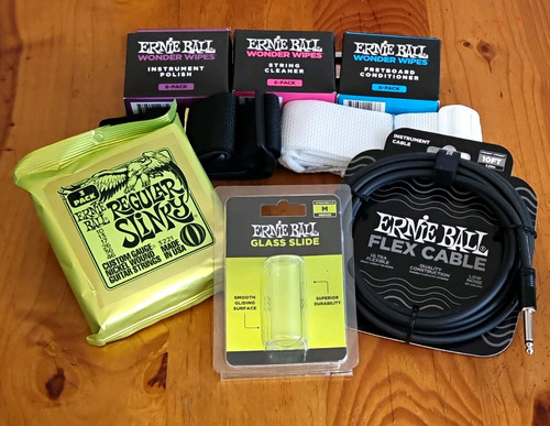 Ernie ball guitar accessories - ernie,