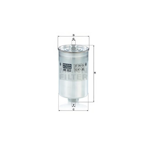 Mann wk853 fuel filter - mann,