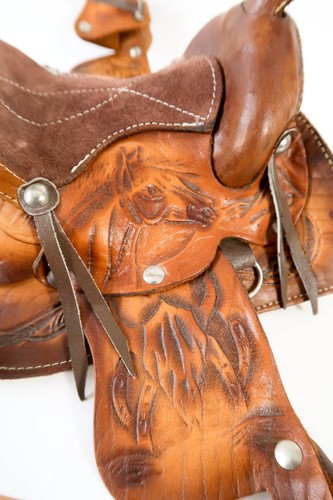 Miniature leather western - miniature,