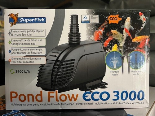 Superfish pump pond flow eco - pond,