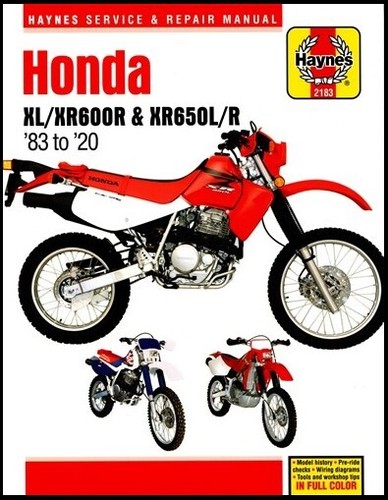 Honda xl650r xr600r - honda,