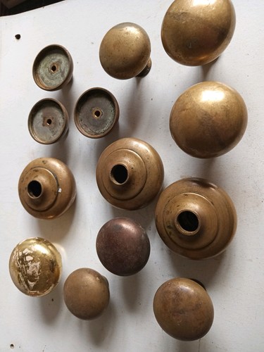 Vintage old door knobs set - vintage,