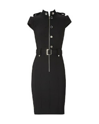 Karen millen black military - karen,