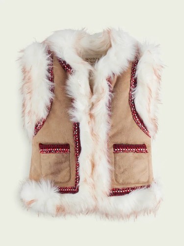 Scotch soda faux shearling - scotch, &