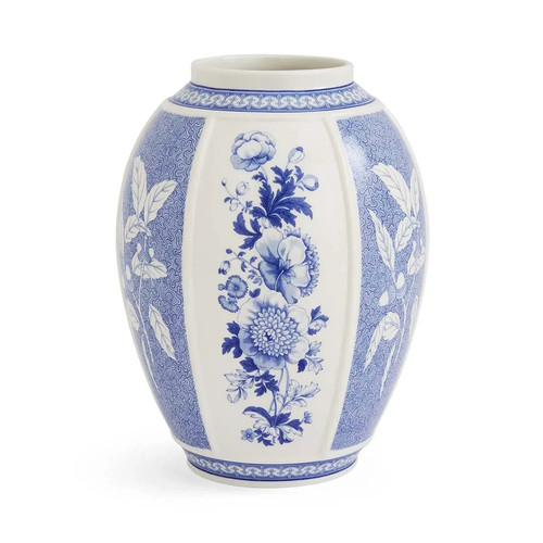 Spode blue italian vase - blue,