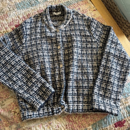 Mango knit bomber jacket - knit,