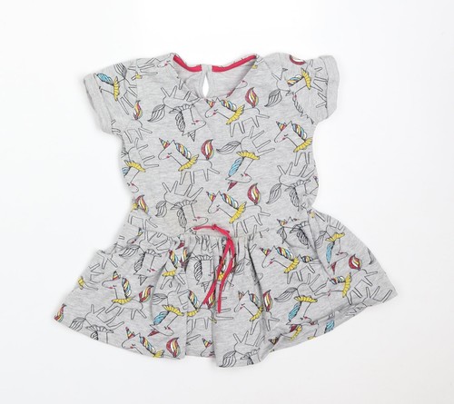 Matalan girls grey animal - grey,
