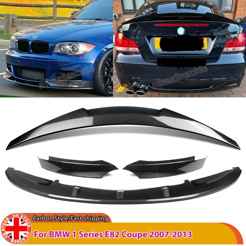 Carbon look front - look, splitter
