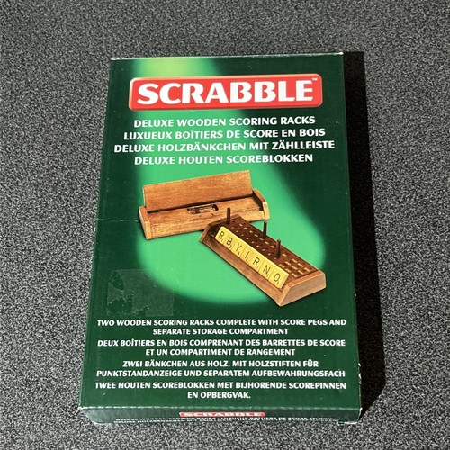 Official scrabble deluxe - scrabble,