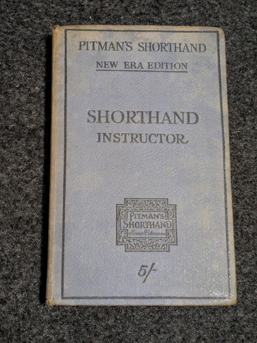 Pitman shorthand - (vintage),