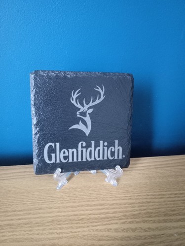 Glenfiddich slate coaster - glenfiddich,