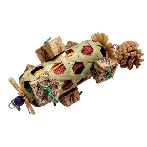 Bird chewing toy shredding - bird,