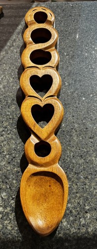 Welsh love spoon - love,