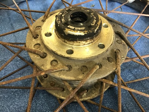 Honda cb550 sohc front - honda, wheel