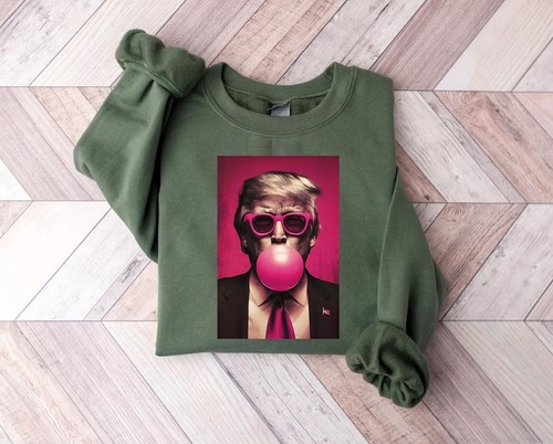Bubble gum trump - bubble,