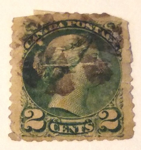 Queen victoria canada - canada, postage