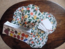 Oranges and lemons fabric jam - and,