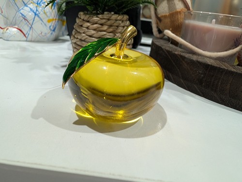 Glass apple green colour - apple,