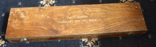 Vintage brass parallel rolling