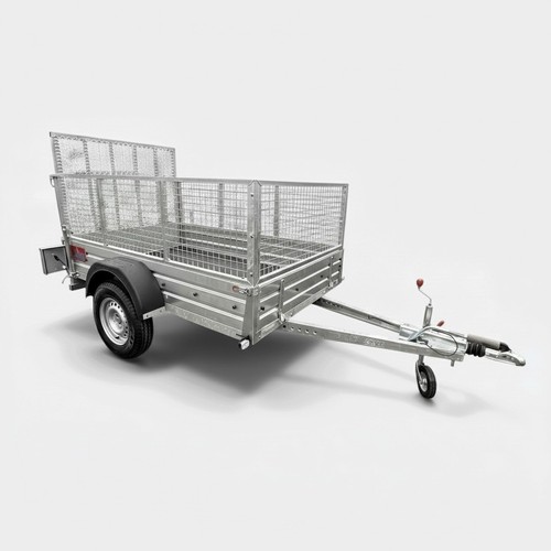 9x5 braked galvanised cage - 9x5,
