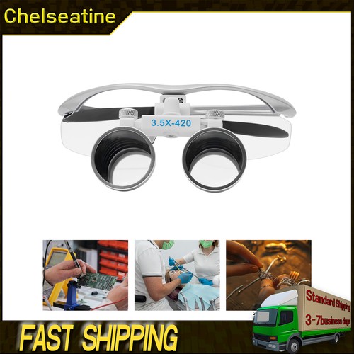 Head strap dental loupes - head,