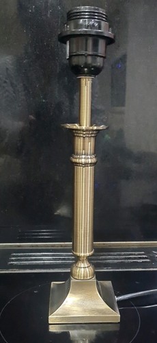 Antique brass metal table - metal,