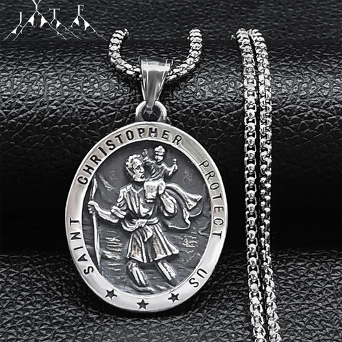Mens saint christopher - st,
