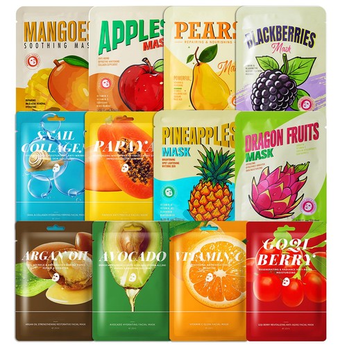 Pack hydrating face masks - pack,