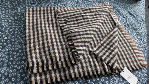 New large shawl scarf - new, m&s