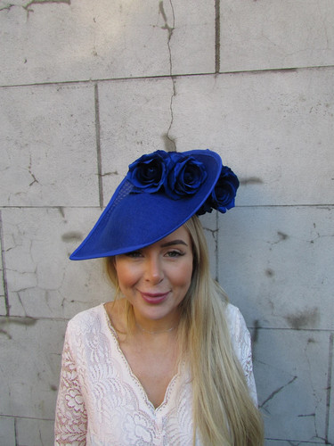 Large dramatic royal blue rose - dramatic,