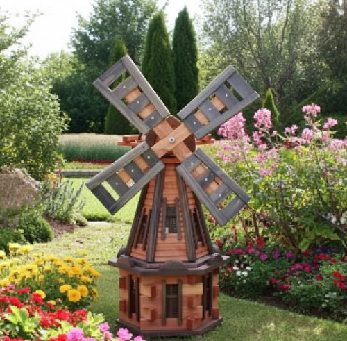 Windmill spinner garden - windmill, patio