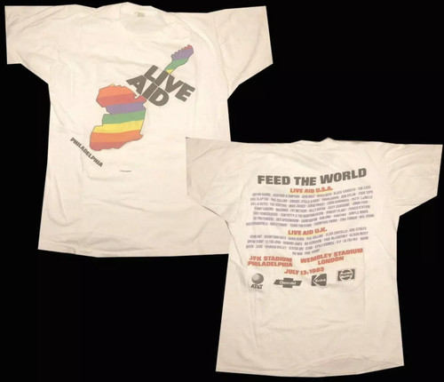 New vintage live aid 1985 - new,