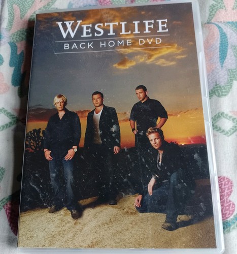 Westlife back home dvd - back,