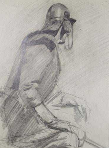 Original pencil drawing - drawing,