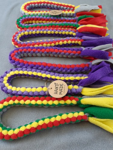 Handmade dog tug toy - dog, very