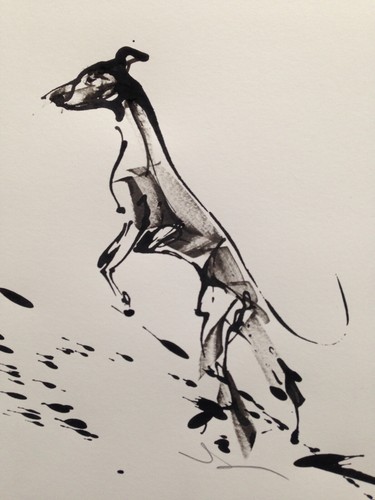 Original signed ink drawing - original,