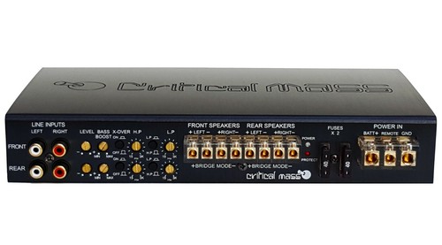 Critical mass amplifier - amplifier, 4ch