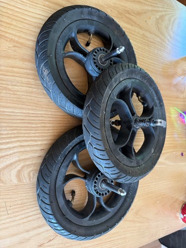 Out about pram wheels - out,