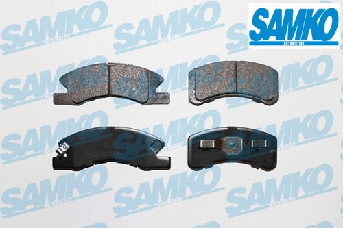 Front brake pad set - set,