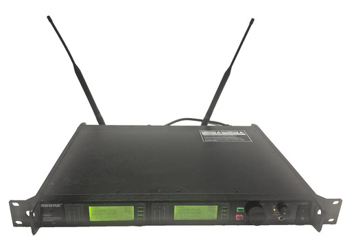 Shure ur4d dual band freq - shure, ur4d+