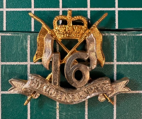 16th queens lancers - queens, unissued