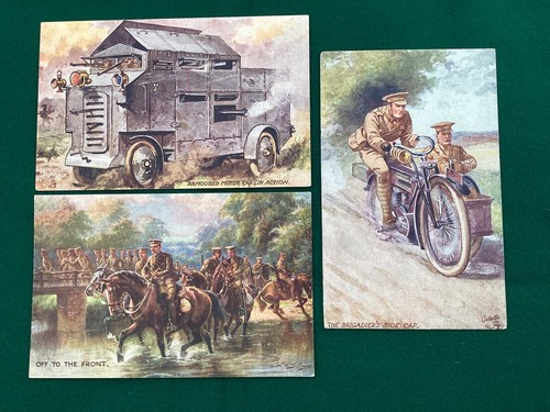 Tuck postcards the front - postcards.,