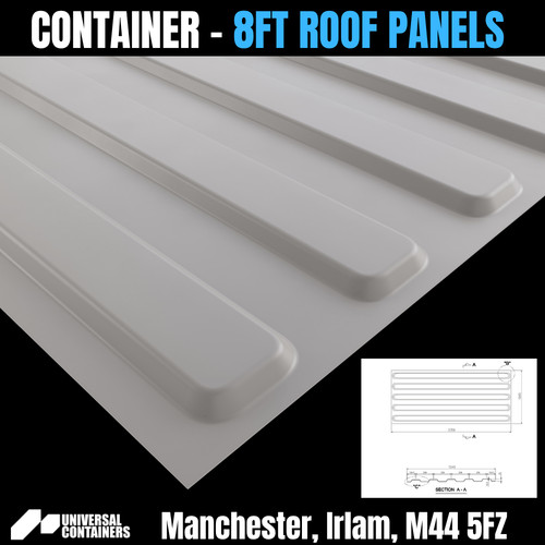 Roof panel for shipping - for,