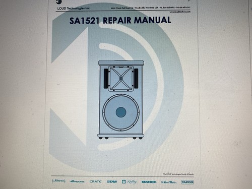 Mackie 1521 service manual - mackie,