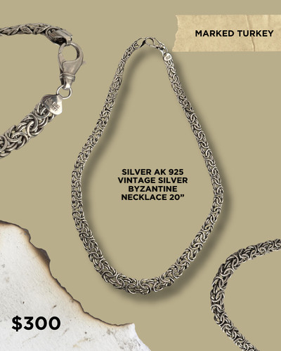925 turkey necklace - ak,