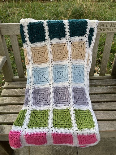Hand crochet throw multiple - hand,