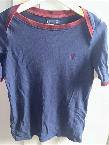 Fred perry blue top - fred, 10